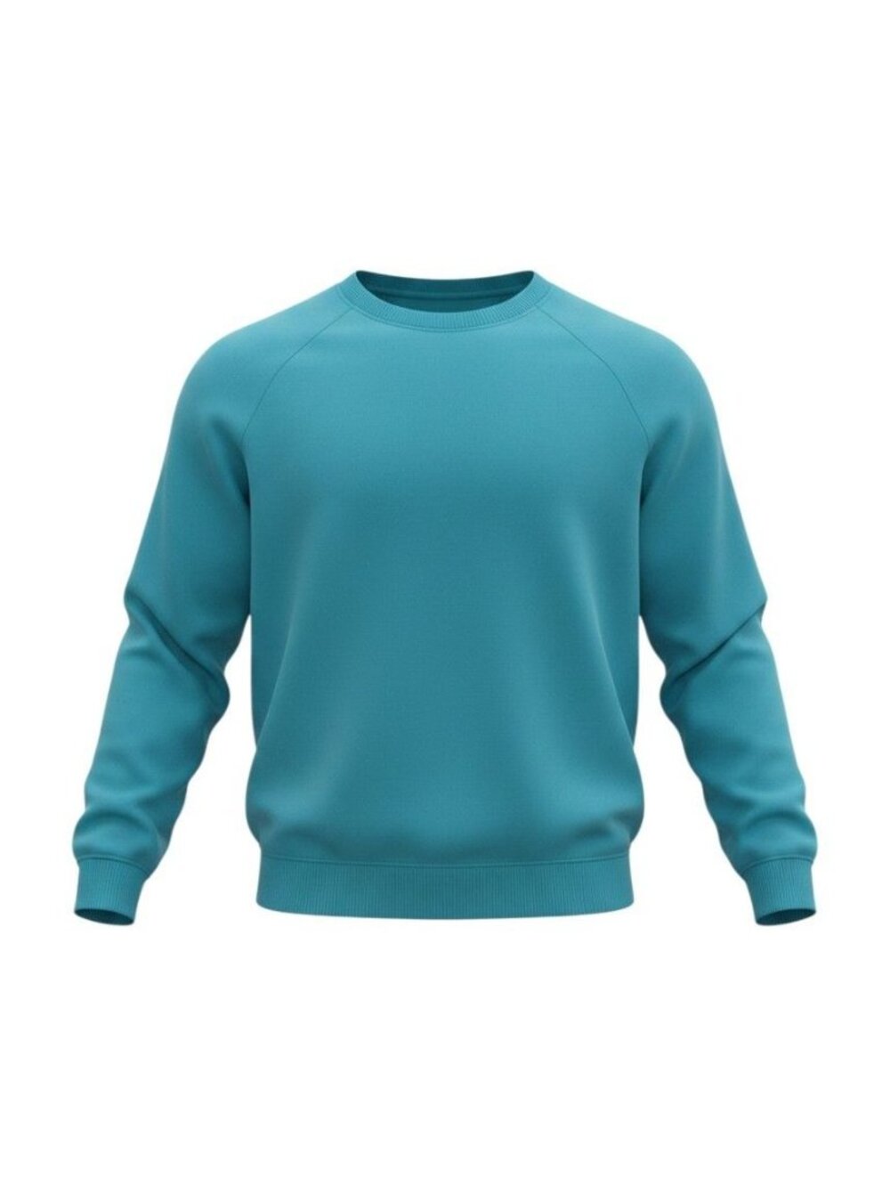 Trader Joe's Unisex Teal Crewneck Sweatshirt Size L